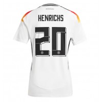 Maglia Calcio Germania Benjamin Henrichs #20 Prima Divisa Donna Europei 2024 Manica Corta